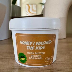 Lush honey I washed the kids body butter